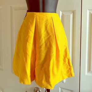 Golden Yellow Skirt